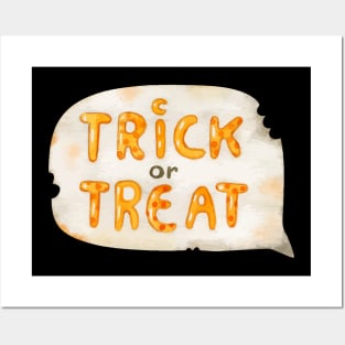 Trick or treat Posters and Art